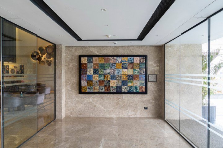 Beyond Time — Ceramic — 60 " x 96 "