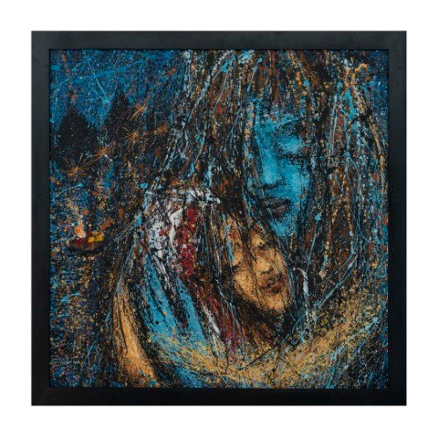 Prem - acrylic on canvas - 36" x 36"