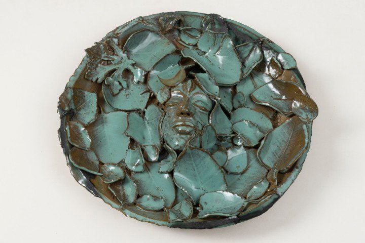 Purusha Prakriti — Ceramic — 22" dia